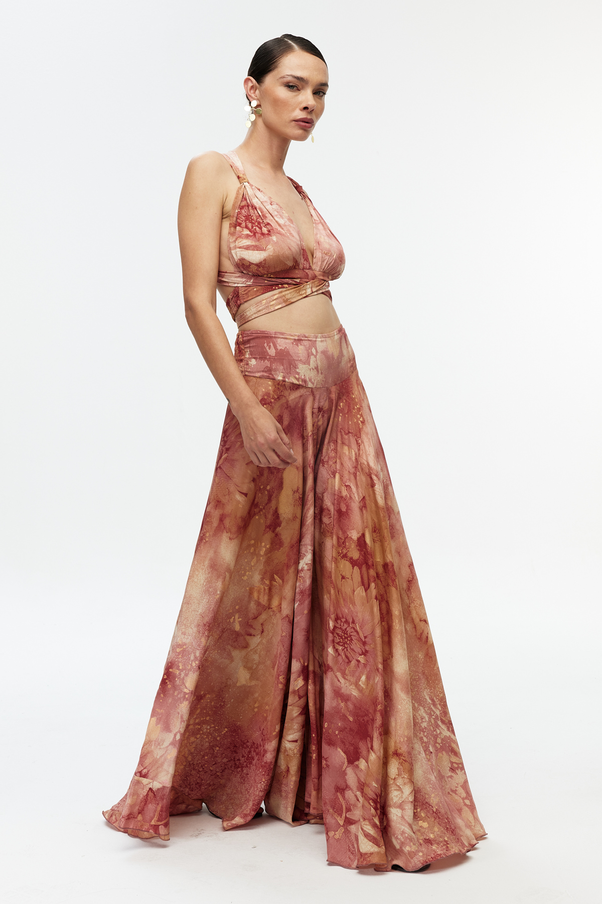 İpek Kuşaklı Bağlamalı Bolero